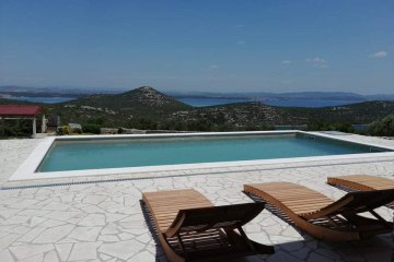 Secluded house villa Kornati Pasman with swimming pool, foto 11