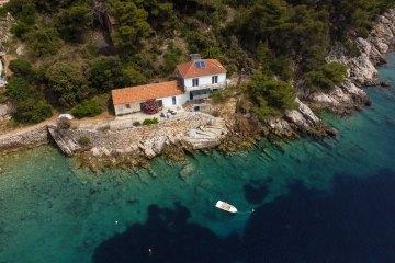 Holiday house by the sea Sanja - Skozanje island Hvar, Bay Skozanje - island Hvar